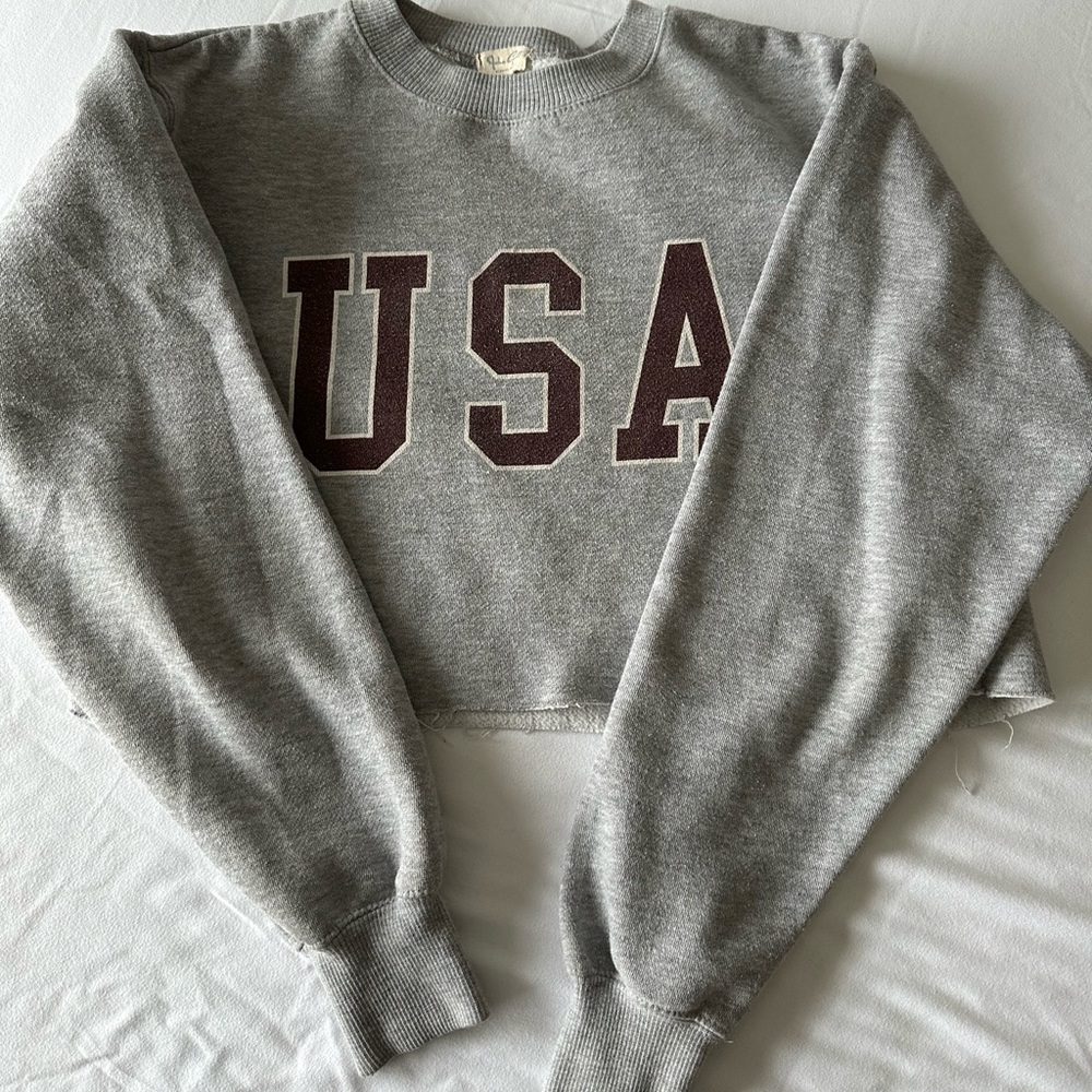 Brandy Melville Cropped Sweatshirt